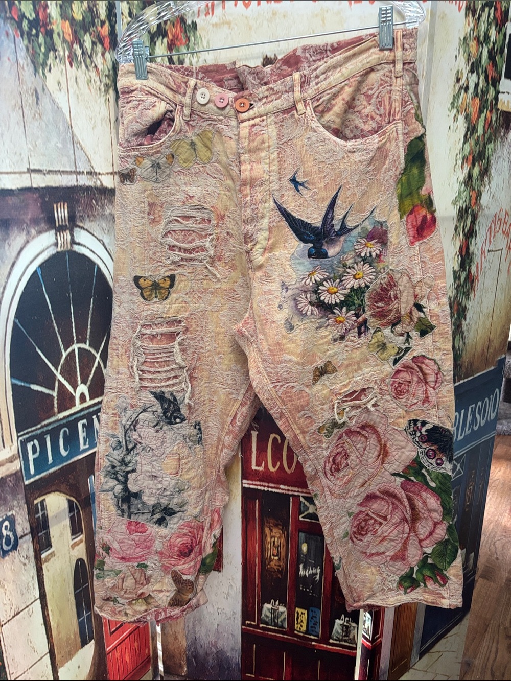 Magnolia Pearl Jacquard Miner -Pants 345, Soleil En Rose, OS